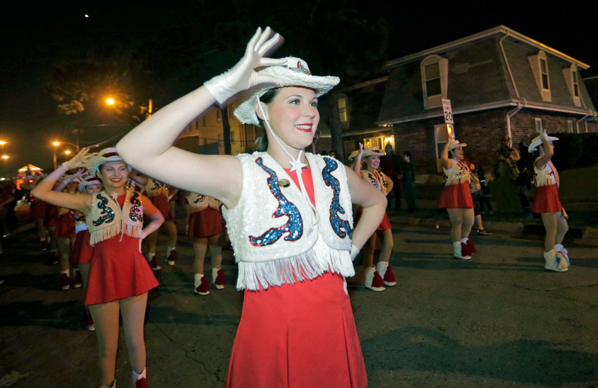 Our favorite photos from Friday's Mardi Gras fun